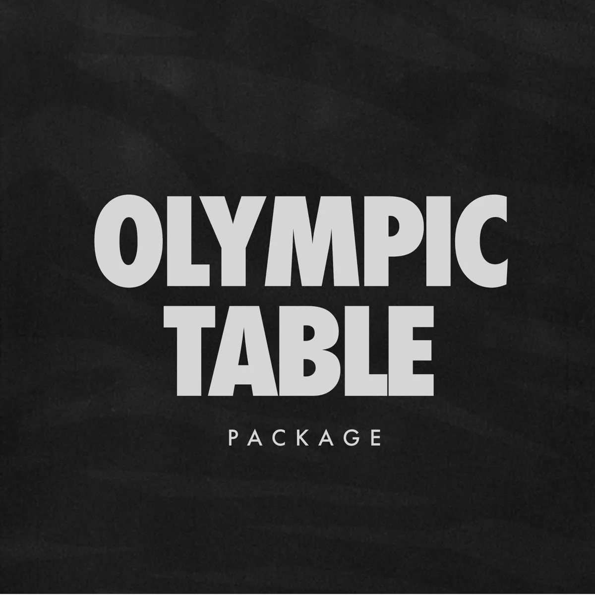Olympic Table Package